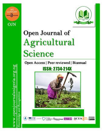 OJAS - Open Journal of Agricultural Science